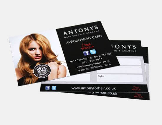 Antonys Appointment Cards