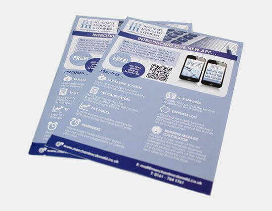 Merchant McDonald A5 Leaflets